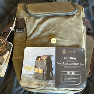 Wine and cheese cooler bag